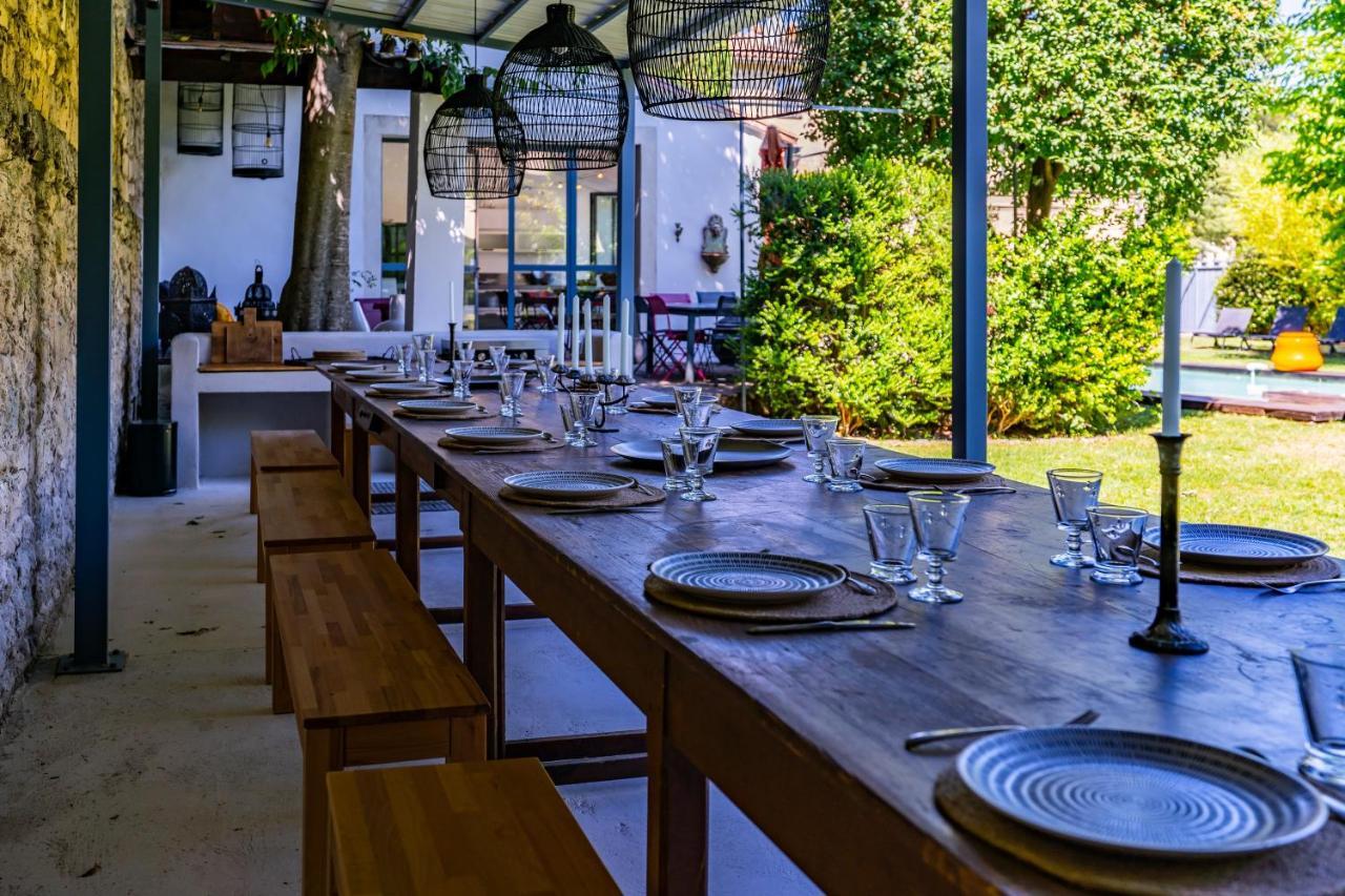 Mas Bleu Villa Sommieres Exterior photo