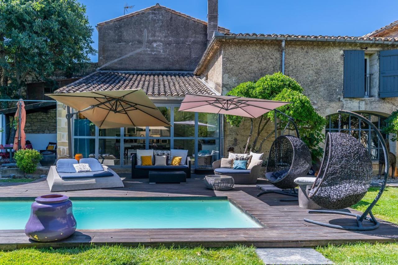 Mas Bleu Villa Sommieres Exterior photo
