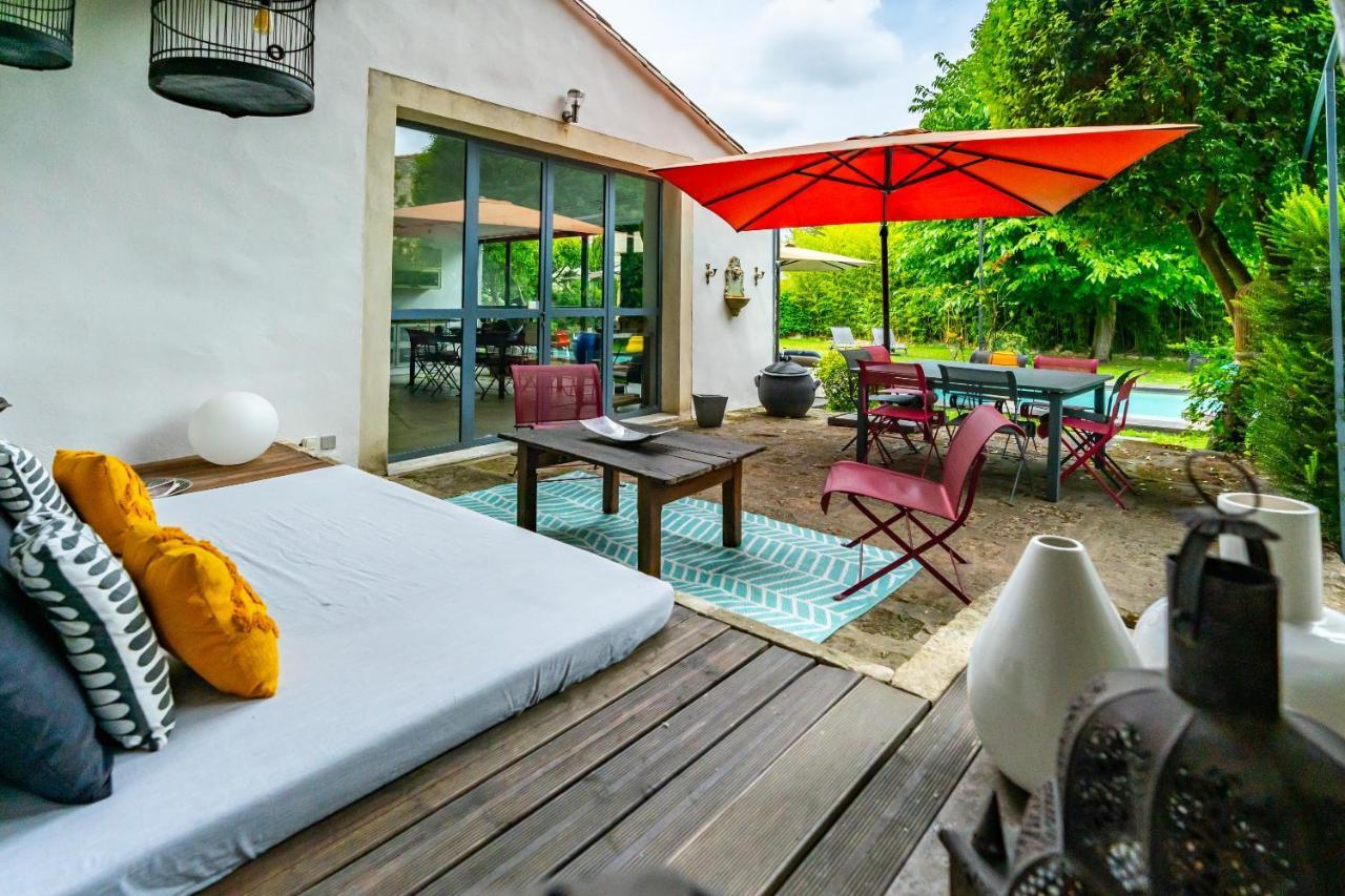 Mas Bleu Villa Sommieres Exterior photo