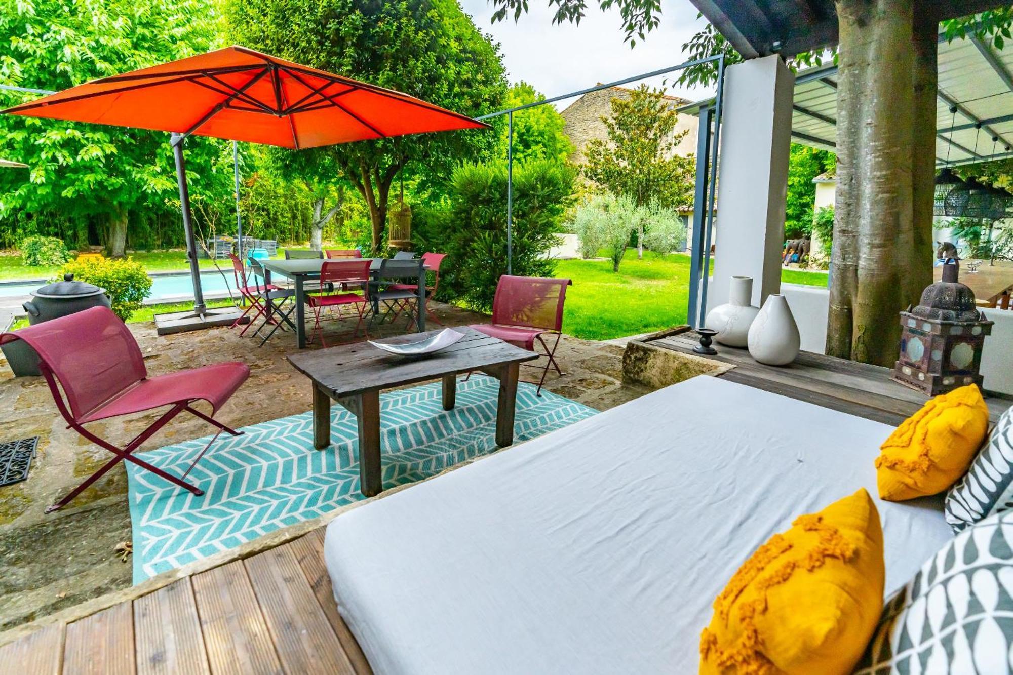 Mas Bleu Villa Sommieres Exterior photo