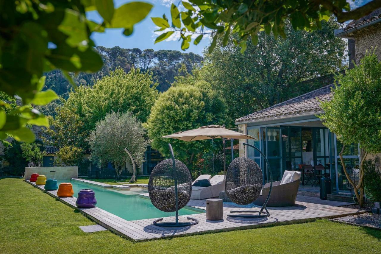 Mas Bleu Villa Sommieres Exterior photo