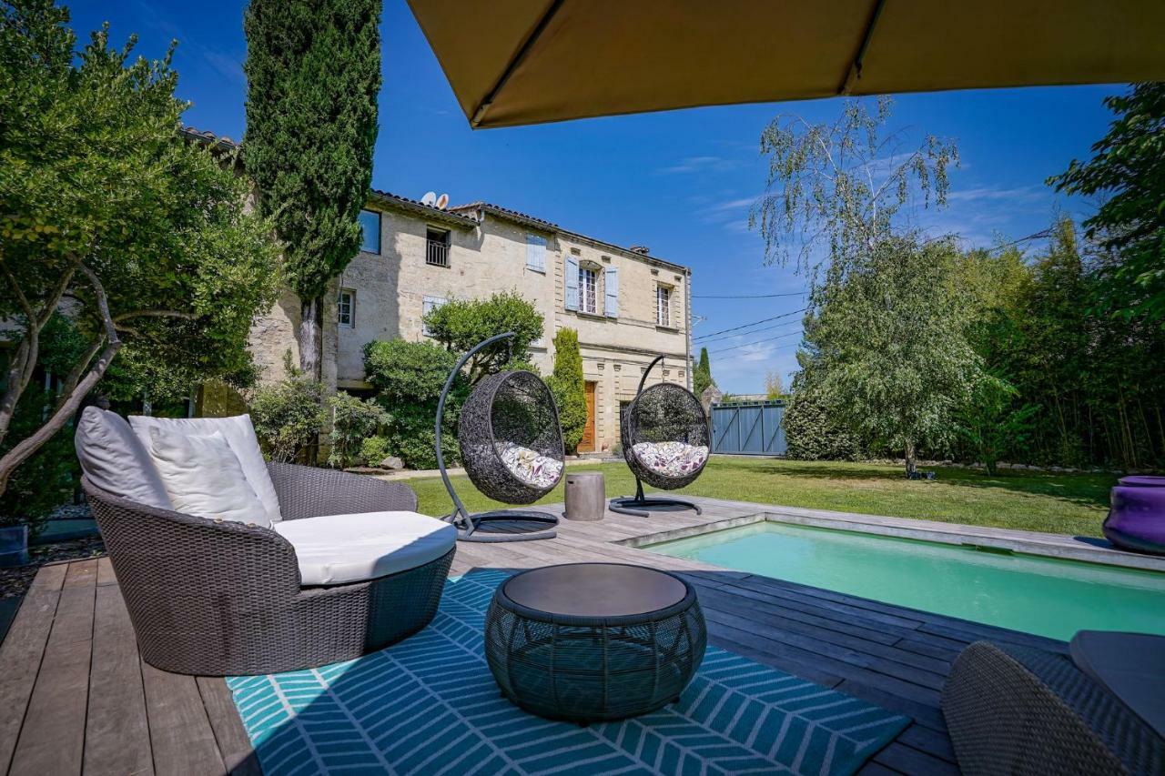 Mas Bleu Villa Sommieres Exterior photo