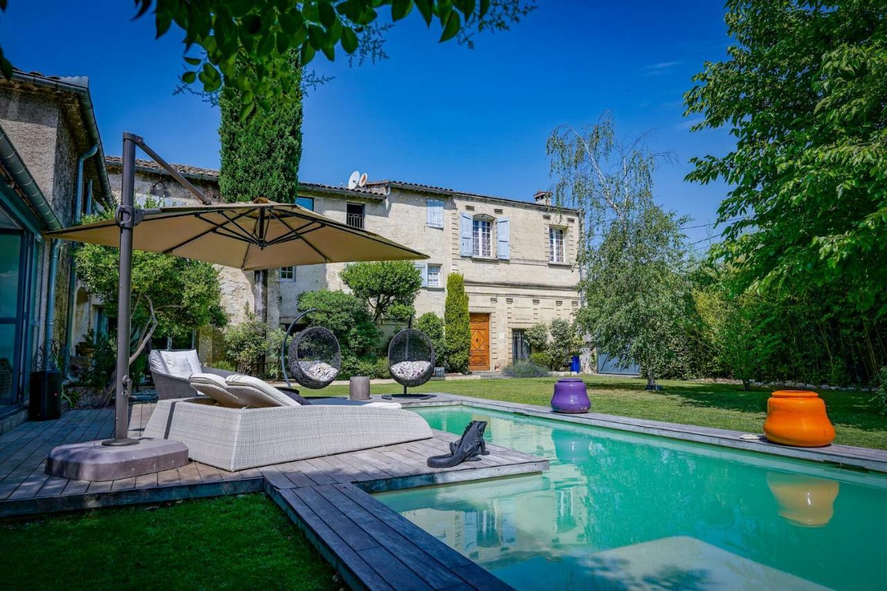 Mas Bleu Villa Sommieres Exterior photo